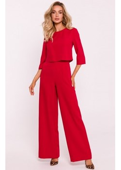 Moe kombinezon z podwójną górą czerwony M798 ze sklepu intimiti.pl w kategorii Kombinezony damskie - zdjęcie 187879377