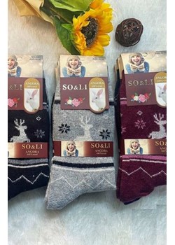 WiK 002 Angora 111 skarpety damskie ze sklepu intimiti.pl w kategorii Skarpetki damskie - zdjęcie 187879507