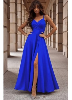 Duet Tifani chabrowa długa sukienka ze sklepu intimiti.pl w kategorii Sukienki - zdjęcie 187879528