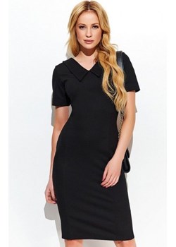 *Makadamia M411 sukienka czarna ze sklepu intimiti.pl w kategorii Sukienki - zdjęcie 187879575