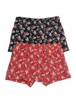 C+3 art.VBE-709 świąteczne bokserki męskie ze sklepu intimiti.pl w kategorii Majtki męskie - zdjęcie 187879649