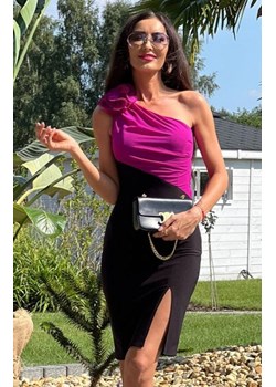 Elizabeth Alaia mini sukienka asymetryczna ze sklepu intimiti.pl w kategorii Sukienki - zdjęcie 187879669