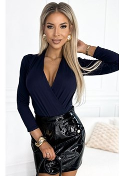 Numoco 375-8 body z kopertowym dekoltem ze sklepu intimiti.pl w kategorii Body damskie - zdjęcie 187880137