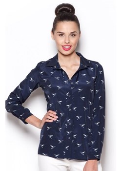 Figl M284 koszula granatowa ze sklepu intimiti.pl w kategorii Koszule damskie - zdjęcie 187880146