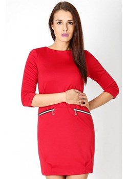 Vera Fashion Oxana sukienka czerwona ze sklepu intimiti.pl w kategorii Sukienki - zdjęcie 187880185