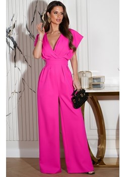 Bicotone elegancki kombinezon z zakrytymi ramionami różowy ze sklepu intimiti.pl w kategorii Kombinezony damskie - zdjęcie 187880217