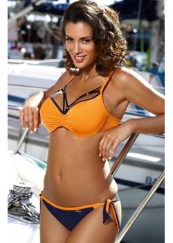 Marko Kostium kąpielowy Shirley Dark Navy-Calendula M-455 (11) ze sklepu intimiti.pl w kategorii Stroje kąpielowe - zdjęcie 187880469