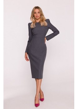 Stylove S412 sukienka ołówkowa szara ze sklepu intimiti.pl w kategorii Sukienki - zdjęcie 187880478