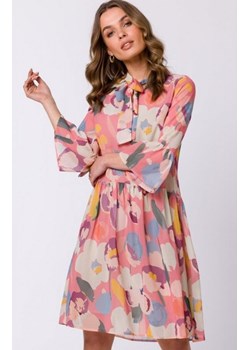 Stylove S337 szyfonowa sukienka z wiązaniem ze sklepu intimiti.pl w kategorii Sukienki - zdjęcie 187880558
