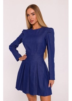Moe sukienka denim niebieska M884 ze sklepu intimiti.pl w kategorii Sukienki - zdjęcie 187880588