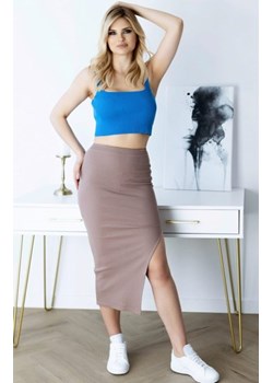 Dopasowana spódnica tuba prążek 1715 ze sklepu intimiti.pl w kategorii Spódnice - zdjęcie 187880605