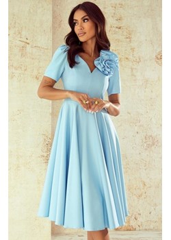 Elizabeth Rubi błękitna sukienka midi ze sklepu intimiti.pl w kategorii Sukienki - zdjęcie 187880697