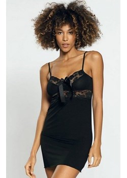 Dkaren Ines koszulka czarna ze sklepu intimiti.pl w kategorii Koszule nocne - zdjęcie 187880809