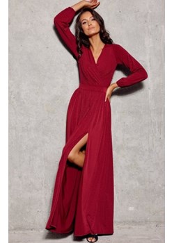 Roco 0227 sukienka bordowa ze sklepu intimiti.pl w kategorii Sukienki - zdjęcie 187881337