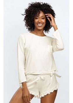 Dkaren Ronnie piżamka damska ecru ze sklepu intimiti.pl w kategorii Piżamy damskie - zdjęcie 187881339