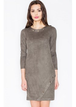 Figl M455 sukienka oliwkowa ze sklepu intimiti.pl w kategorii Sukienki - zdjęcie 187881598