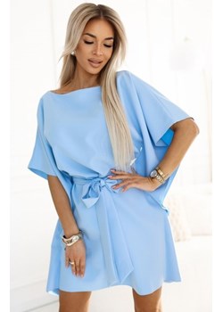 Numoco 287-36 SOFIA sukienka motyl z wiązaniem w pasie ze sklepu intimiti.pl w kategorii Sukienki - zdjęcie 187881707