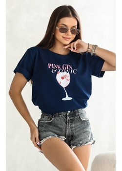 T-Shirt z krótkim rękawem Pink Gin ze sklepu intimiti.pl w kategorii Bluzki damskie - zdjęcie 187881759