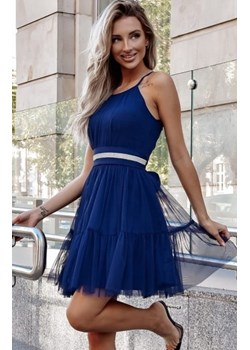 Duet Cristal tiulowa mini sukienka granatowa ze sklepu intimiti.pl w kategorii Sukienki - zdjęcie 187881847