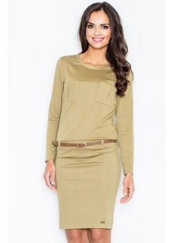 Figl M414 sukienka oliwkowa ze sklepu intimiti.pl w kategorii Sukienki - zdjęcie 187881938