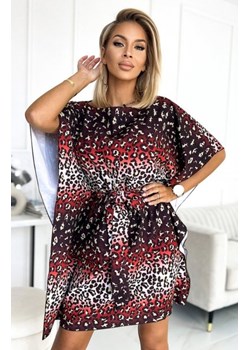 Numoco 287-23 SOFIA sukienka motyl z wiązaniem w pasie ze sklepu intimiti.pl w kategorii Sukienki - zdjęcie 187881965