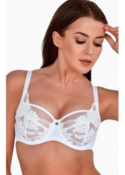 Gaia BS 1135 Nike biustonosz miękki biały ze sklepu intimiti.pl w kategorii Biustonosze - zdjęcie 187882227