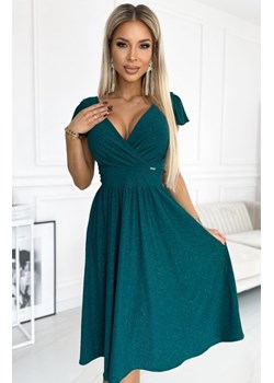 Numoco 425-6 MATILDE sukienka z dekoltem i krótkim rękawkiem ze sklepu intimiti.pl w kategorii Sukienki - zdjęcie 187882295