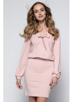 *FIMFI I244 sukienka pudrowy róż ze sklepu intimiti.pl w kategorii Sukienki - zdjęcie 187882389