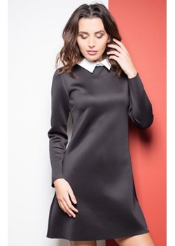 *Katrus K245 sukienka czarny ze sklepu intimiti.pl w kategorii Sukienki - zdjęcie 187882397