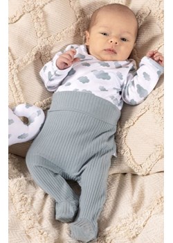 Kopertowe body dziecięce chmurki ze sklepu intimiti.pl w kategorii Body niemowlęce - zdjęcie 187882648