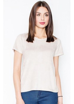 Figl M458 bluzka beżowa ze sklepu intimiti.pl w kategorii Bluzki damskie - zdjęcie 187882868