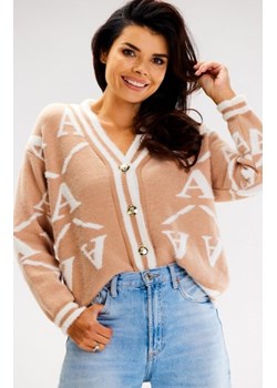 Awama A614 sweter zapinany na guziki ze sklepu intimiti.pl w kategorii Swetry damskie - zdjęcie 187882876