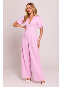 Moe kombinezon z głębokim dekoltem cukierkowy róż M852 ze sklepu intimiti.pl w kategorii Kombinezony damskie - zdjęcie 187882916