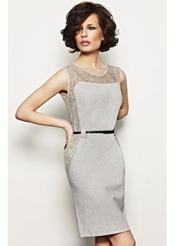 Vera Fashion Daria sukienka szara ze sklepu intimiti.pl w kategorii Sukienki - zdjęcie 187882926