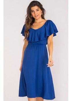 Awama A659 chabrowa midi sukienka ze sklepu intimiti.pl w kategorii Sukienki - zdjęcie 187882946