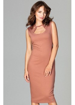 Lenitif K475 sukienka brązowa ze sklepu intimiti.pl w kategorii Sukienki - zdjęcie 187882996
