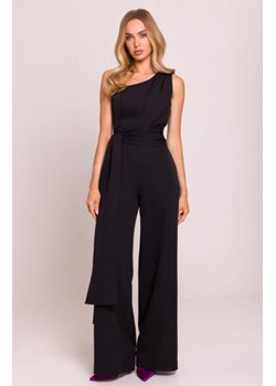 Moe kombinezon na jedno ramię czarny M845 ze sklepu intimiti.pl w kategorii Kombinezony damskie - zdjęcie 187888389
