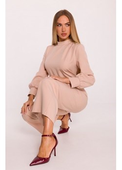 Moe kombinezon ze stójką beżowy M879 ze sklepu intimiti.pl w kategorii Kombinezony damskie - zdjęcie 187888518