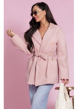 Elizabeth Alexa oversizowy płaszczyk z wiązaniem ze sklepu intimiti.pl w kategorii Płaszcze damskie - zdjęcie 187888535