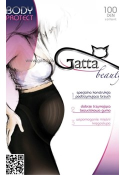 Gatta Body Protect 100 Den rajstopy ciążowe ze sklepu intimiti.pl w kategorii Rajstopy - zdjęcie 187888597