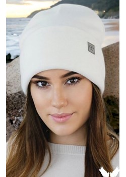 Kamea Sally czapka beanie damska biała ze sklepu intimiti.pl w kategorii Czapki zimowe damskie - zdjęcie 187888617