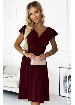 Numoco 425-4 MATILDE sukienka z dekoltem i krótkim rękawkiem ze sklepu intimiti.pl w kategorii Sukienki - zdjęcie 187888868