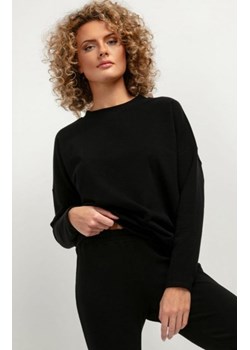 Tessita T381 bluza damska ze stójką czarna ze sklepu intimiti.pl w kategorii Bluzy damskie - zdjęcie 187888907