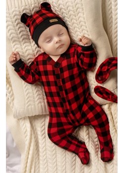 Bawełniany pajac w kratkę ze sklepu intimiti.pl w kategorii Pajacyki - zdjęcie 187888977