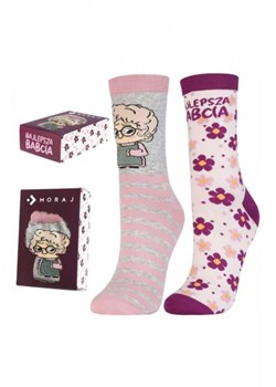 Moraj CSLB450-004 Najlepsza Babcia A'2 skarpety damskie ze sklepu intimiti.pl w kategorii Skarpetki damskie - zdjęcie 187888985