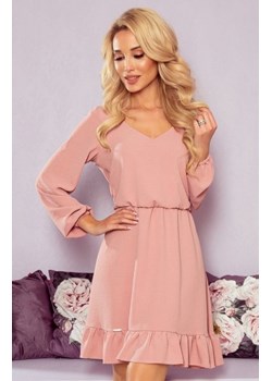 Numoco 295-5 BAKARI zwiewna sukienka z dekoltem ze sklepu intimiti.pl w kategorii Sukienki - zdjęcie 187889007