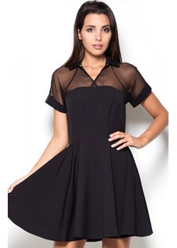 *Katrus K399 sukienka czarna ze sklepu intimiti.pl w kategorii Sukienki - zdjęcie 187889049