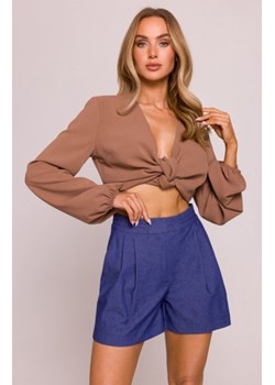 Moe szorty jeansowe niebieskie M860 ze sklepu intimiti.pl w kategorii Spodnie damskie - zdjęcie 187889127