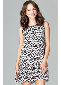 Lenitif K470 sukienka w geometryczny wzór ze sklepu intimiti.pl w kategorii Sukienki - zdjęcie 187889176