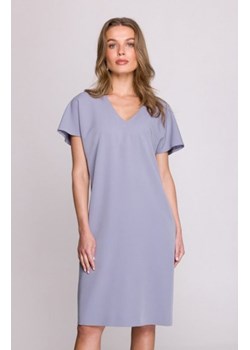 Stylove S392 sukienka o luźnym fasonie szara ze sklepu intimiti.pl w kategorii Sukienki - zdjęcie 187889266